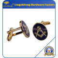 Freemason Lodge Joyería para hombre Gemelos de oro